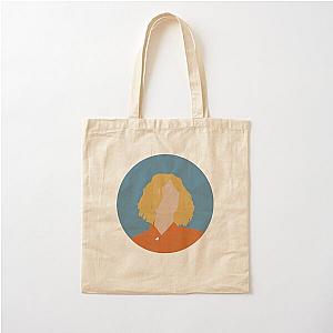 A Tessa Violet Cotton Tote Bag