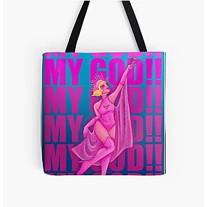 My god! Tessa Violet All Over Print Tote Bag