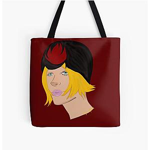 Tessa Violet All Over Print Tote Bag