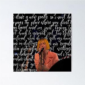 Tessa Violet I Dont Get To Say I Love You Anymore Lyrics Poster