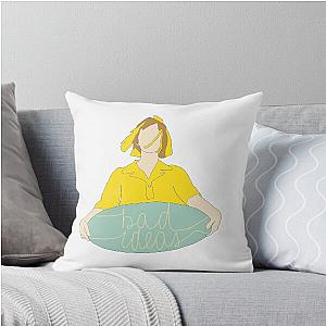 Bad Ideas Tessa Violet Throw Pillow