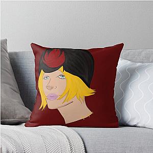 Tessa Violet Portrait Pillow