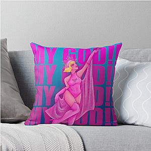 Tessa Violet Throw Pillow