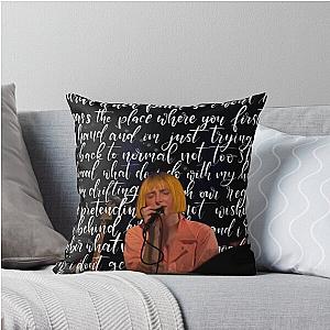 Tessa Violet I Don't Get To Say I Love You Anymore Lyrics Throw Pillow