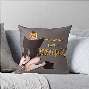 I'm Gonna Have a Breakdown - Tessa Violet Throw Pillow