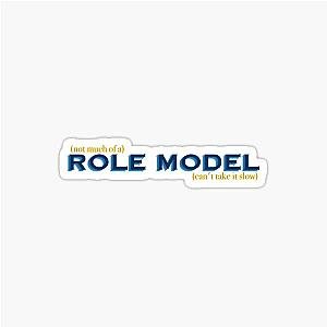 Role Model by daysormay and Tessa Violet Lyric Design Sticker