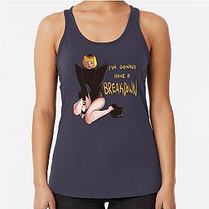 I'm Gonna Have a Breakdown - Tessa Violet Racerback Tank Top