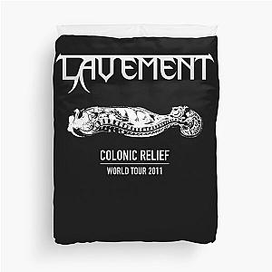 Lavement Fake Band This Is Not A Pavement Nor Testament Logo Duvet Cover