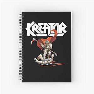 Funny Gifts For Testament Band Retro Vintage Spiral Notebook