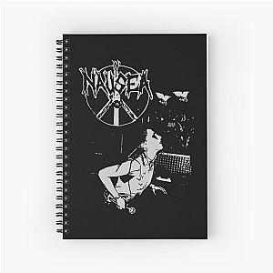 Music Retro Testament Band Funny Graphic Gift Spiral Notebook