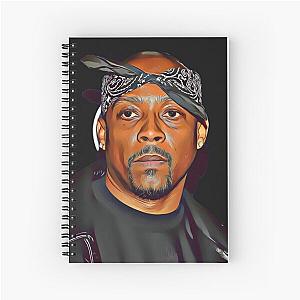 N. Dogg wearing bandana Spiral Notebook