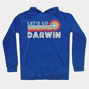 Let's Go Darwin Vintage Sunset Funny Meme Gift Hoodie TP1701