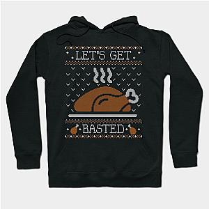 Let's Get Basted, Ugly Thanksgiving Sweater Hoodie TP1701