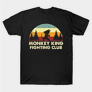 Retro Monkey King Fighting Club T-Shirt TP1201