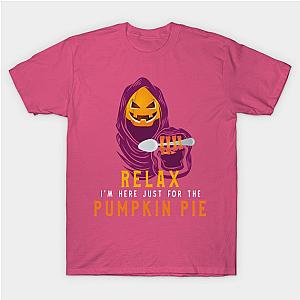 Relax I'm Here Just For The Pumpkin Pie Thanksgiving T-Shirt T-Shirt TP1201