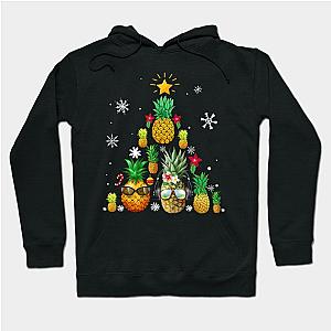 Pineapple christmas tree xmas Hoodie TP1701