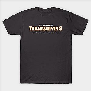 John Carpenter's THANKSGIVING - Halloween Parody T-Shirt TP1201