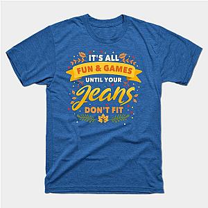 It's All Fun &amp; Games Thanksgiving T-Shirt TP1201