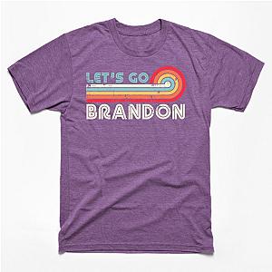 Let's Go Brandon Vintage Sunset Funny Meme Gift T-Shirt TP1201