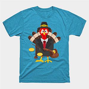 Lawyer Thanksgiving Turkey To Wear At The Law Office T-Shirt TP1201