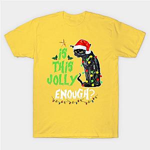 Is this jolly enough noel cat merry christmas halloween T-Shirt TP1201