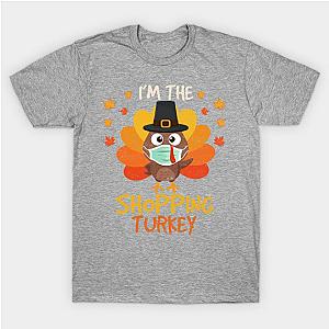 I'm the Shopping Turkey Fuuny Thanksgiving 2020 Face mask T-Shirt TP1201