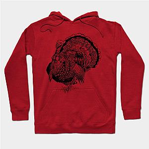 Wild Turkey Print Hoodie TP1701