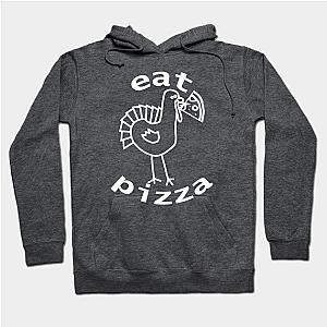 White Line Eat Pizza for Funny Thanksgiving Hoodie TP1701