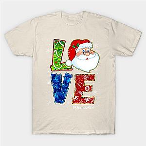 Love Memaw Life Santa Leopard Thanksgiving #memawlife T-Shirt TP1201