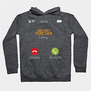 History teacher calling vintage phone funny Hoodie TP1701