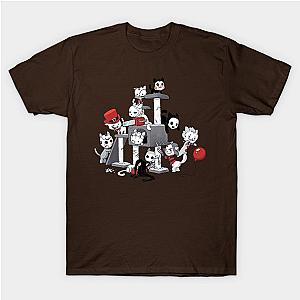 Horror Cat Funny Halloween T-Shirt TP1201