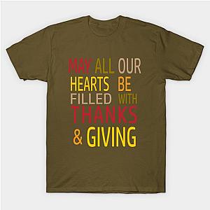 Hearts Filled with Thanks and Giving T-Shirt TP1201