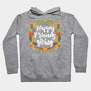 Happy Friendsgiving Thanksgiving Flower Hoodie TP1701