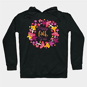 Happy Fall Y'all Thanksgiving Autumn Season Hoodie TP1701