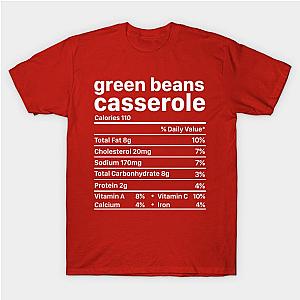 Green Beans Nutrition Thanksgiving Day T-Shirt TP1201