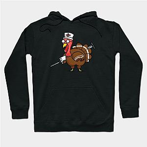 FUNNY turkey NURSE Thanksgiving Hoodie TP1701