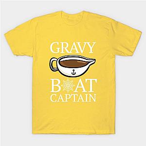 Gravy Boat Captain - I Love Gravy - Funny Thanksgiving Shirt T-Shirt TP1201