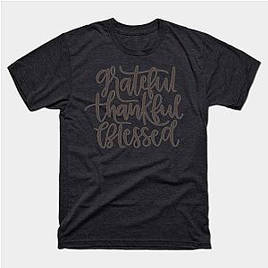 Grateful Thankful Blessed T-Shirt TP1201