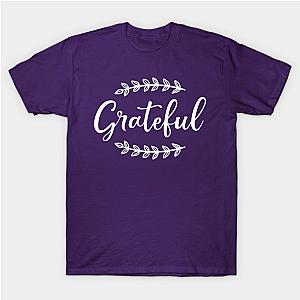 Grateful in white T-Shirt TP1201