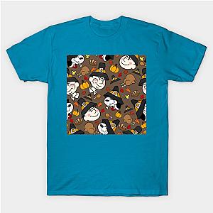 Happy Thanksgivings Pattern T-Shirt TP1201