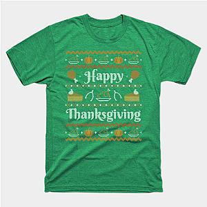 Happy Thanksgiving, Ugly Thanksgiving Sweater T-Shirt TP1201