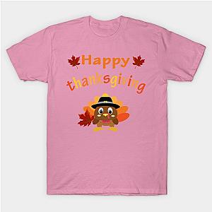 Happy Thanksgiving Shirts for Girls Boys Kids T-Shirt TP1201