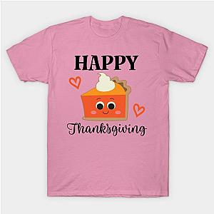 Happy Thanksgiving Pumpkin Pie T-Shirt TP1201