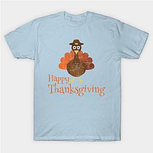 Happy Thanksgiving funny Turkey T-Shirt TP1201