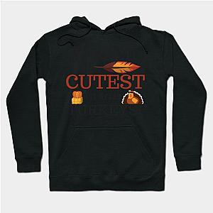 I Teach the Cutest Turkeys First 1st Grade Hoodie TP1701