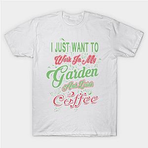 Gardening And Coffee T-Shirt TP1201