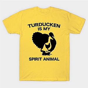 Funny Thanksgiving Turducken Holiday Dinner Spirit Animal T-Shirt TP1201