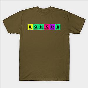 Funny Table of Elements - Crazy-Bonkers For Science Geeks T-Shirt TP1201