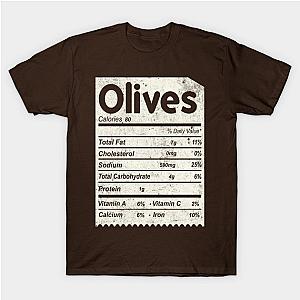 Funny Olives nutrition facts matching thanksgiving T-Shirt TP1201