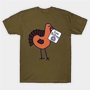 Free Britney with Thanksgiving Turkey T-Shirt TP1201